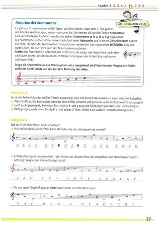 MusiX 1a Lösungen