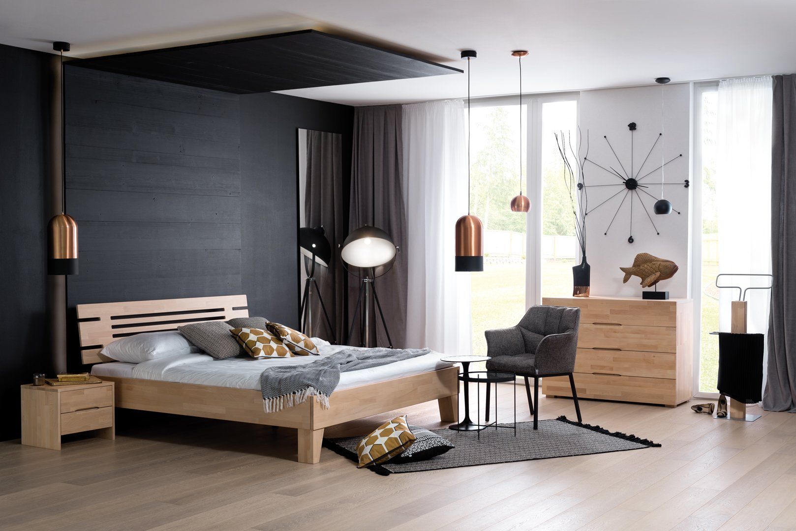 Massivholzbetten und Polsterbetten