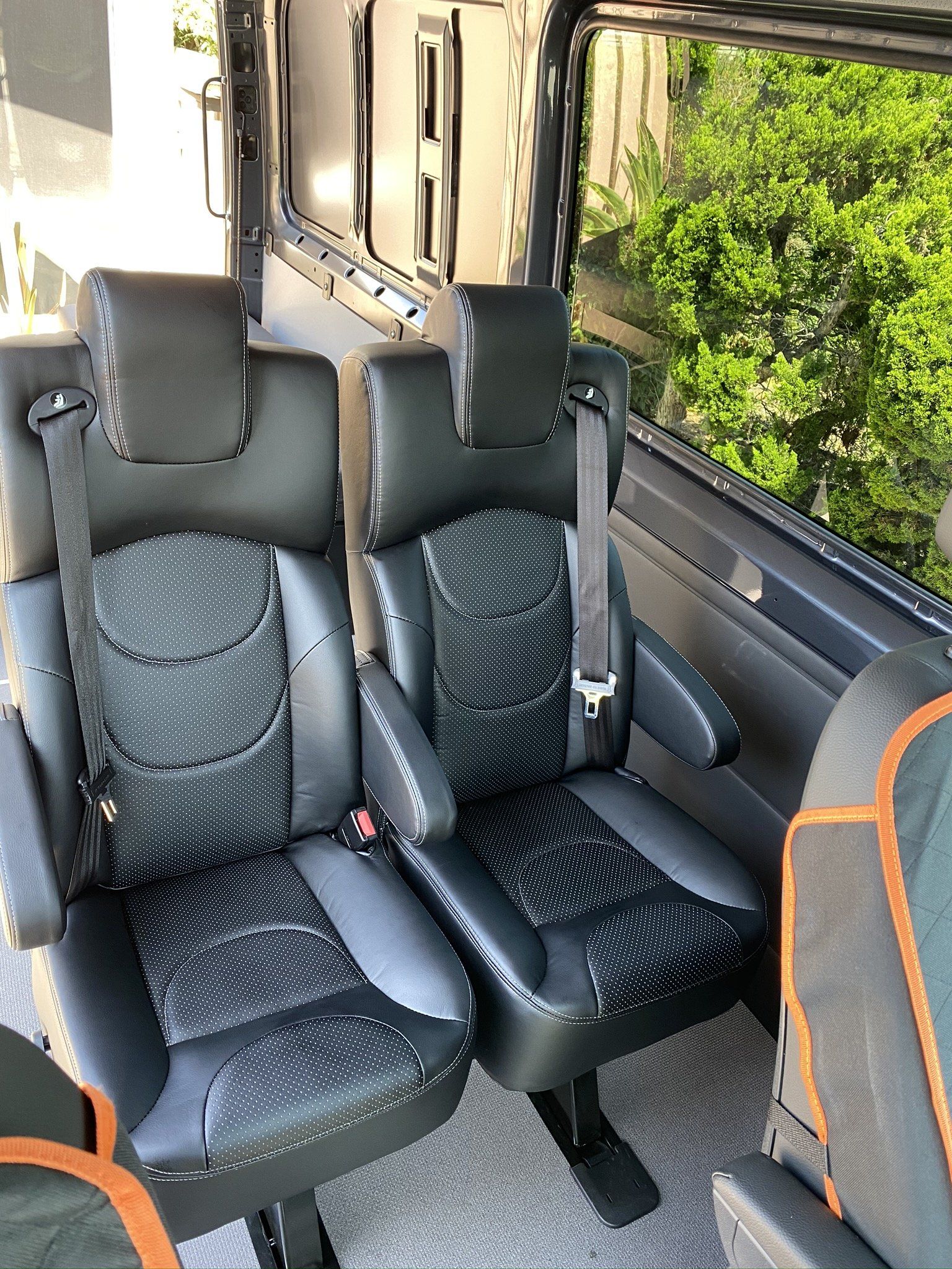 Sprinter Van Passenger Seats, Bench Seats, Captain Chairs w/Integrated