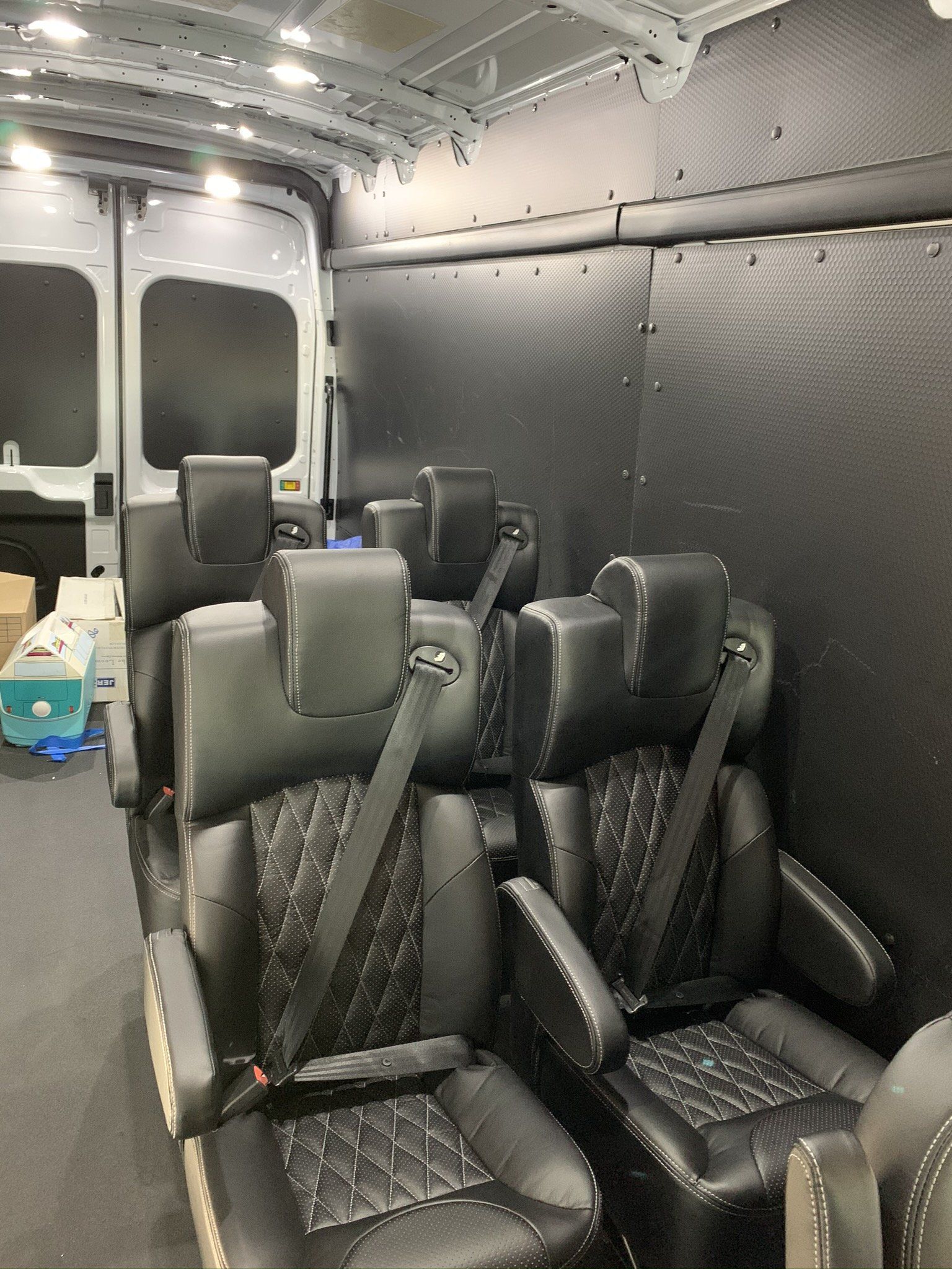 Cargo Van Custom Seating Solution Captain Chairs