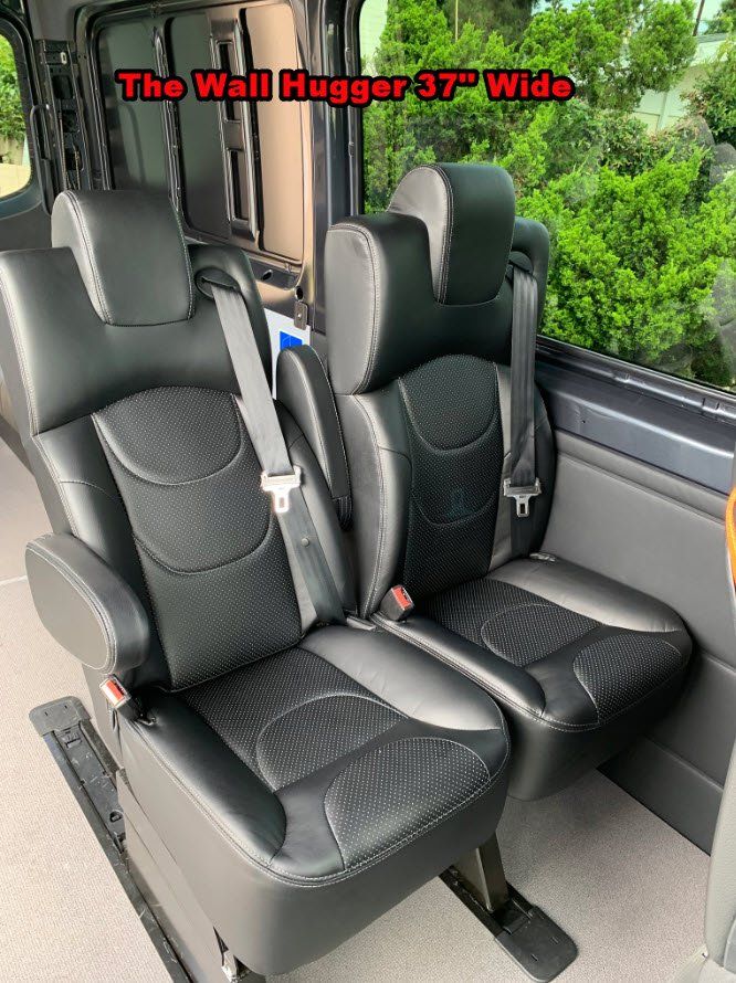 Sprinter Double Bench Seat | 2x Passenger Bench Seat