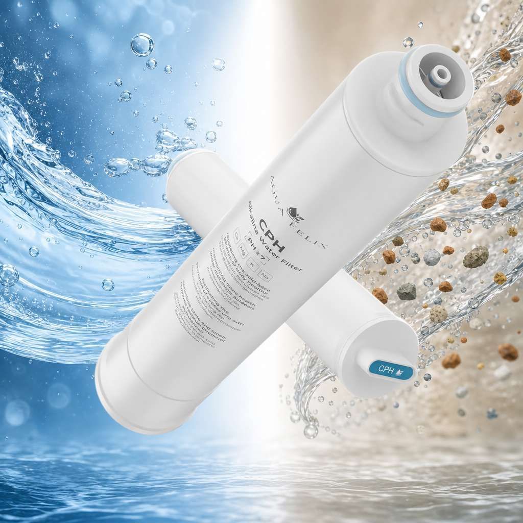 Nachfiler für eine Wasserfilteranlage zur Remineralisierung und Balance des PH Wertes