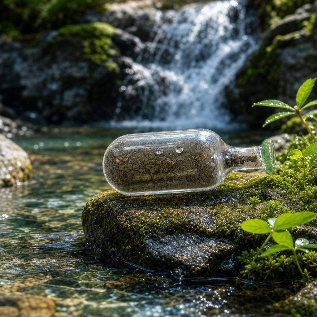 Spagyrische Integration im mundgeblasenen Glas für natürliche Wasserbelebung
