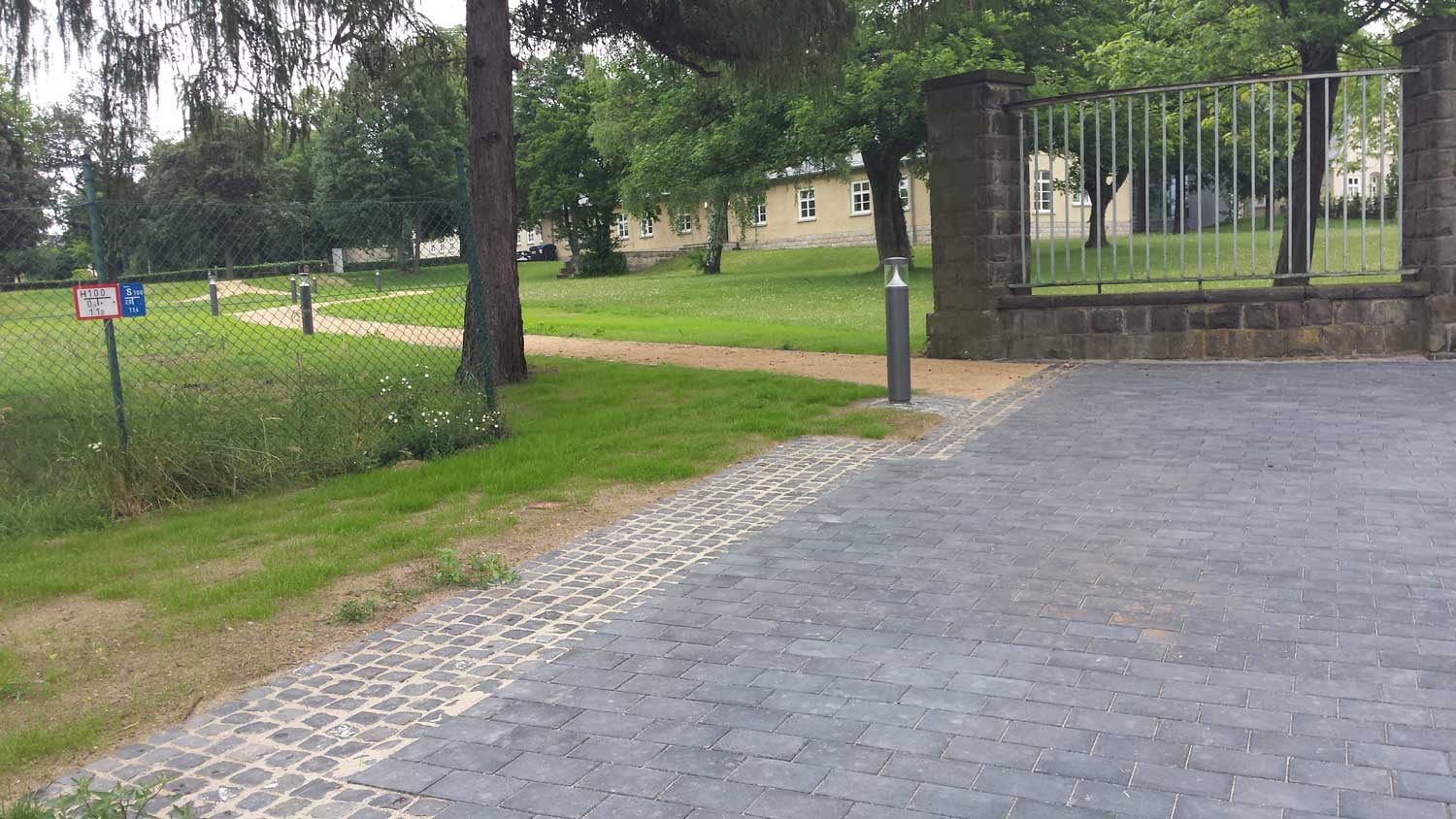 Ansicht Zugang Querweg