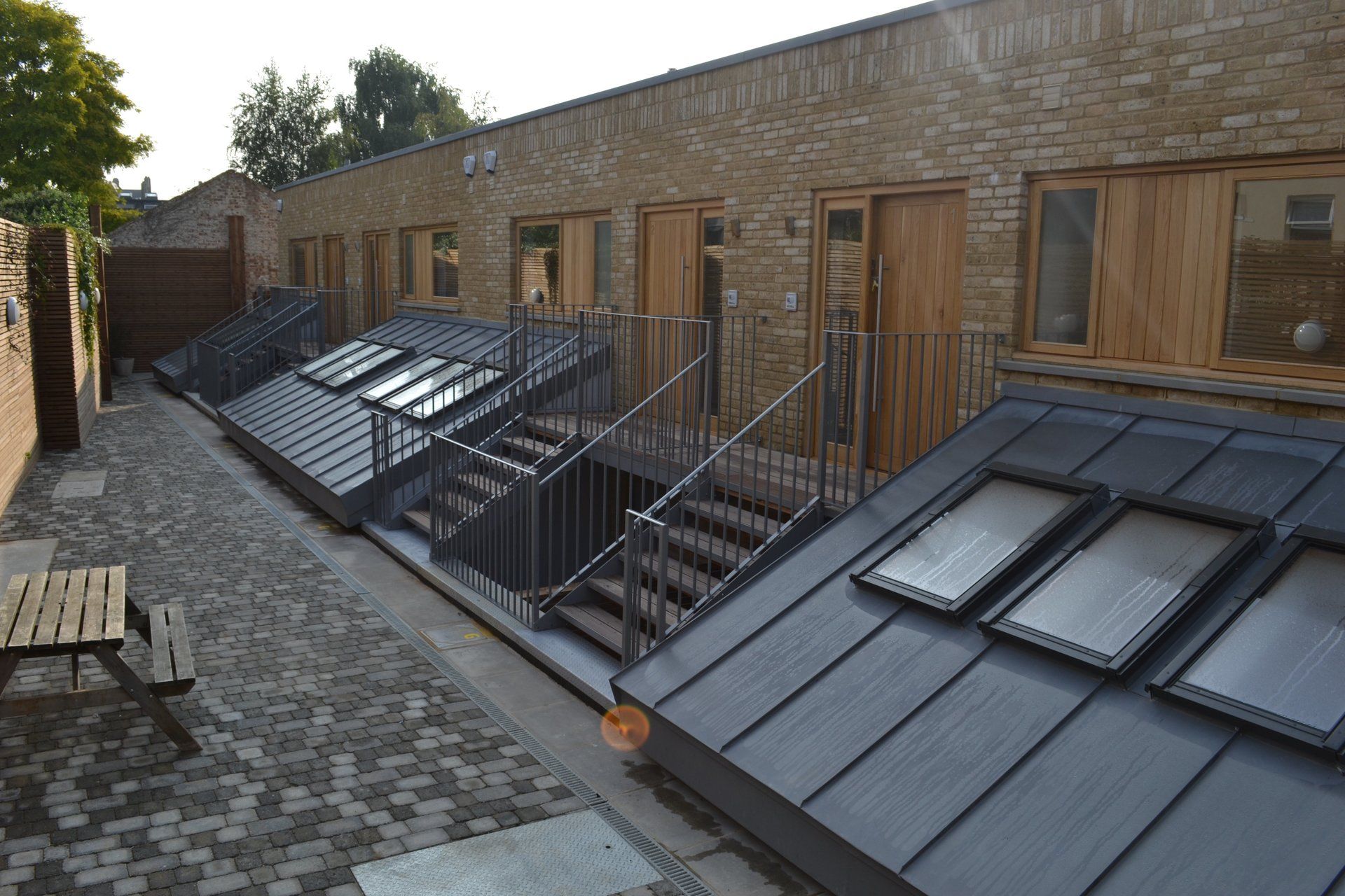Brickyard Mews at near completion by David Ubaka Placemakers for  Clients Neo Neophytou & Stuart  Brady