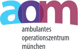AOM – ambulantes Operationszentrum München Nord-Logo