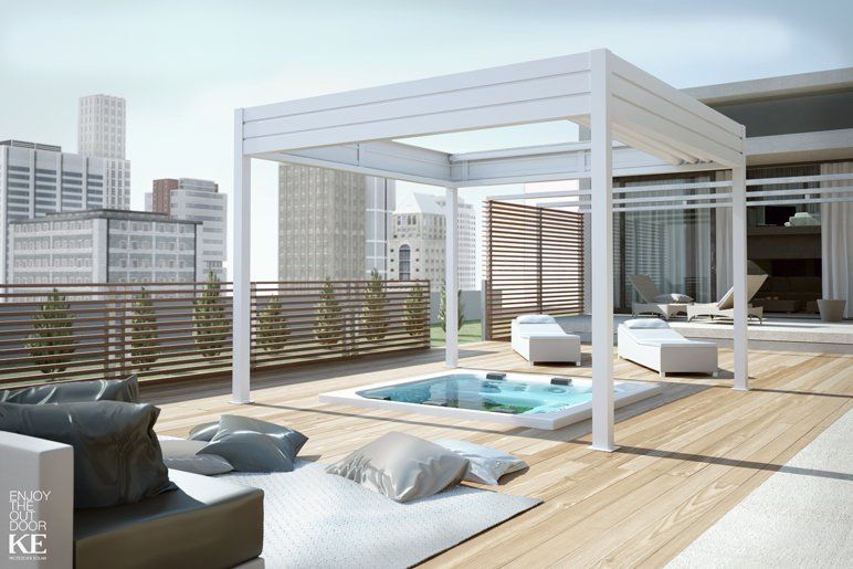 Pergola- und Grossflächenbeschattungen