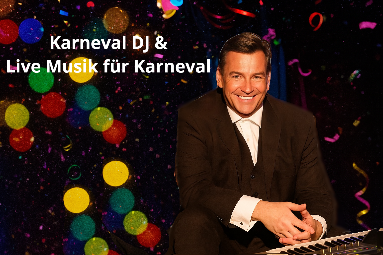 Alleinunterhalter für Karneval - live Musik und Karneval DJ Alleinunterhalter für Karneval - live Musik und Karneval DJ