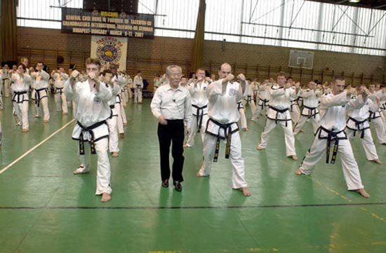 Surrey Taekwon Do Theory Training Grand Master Rhee Ki Ha