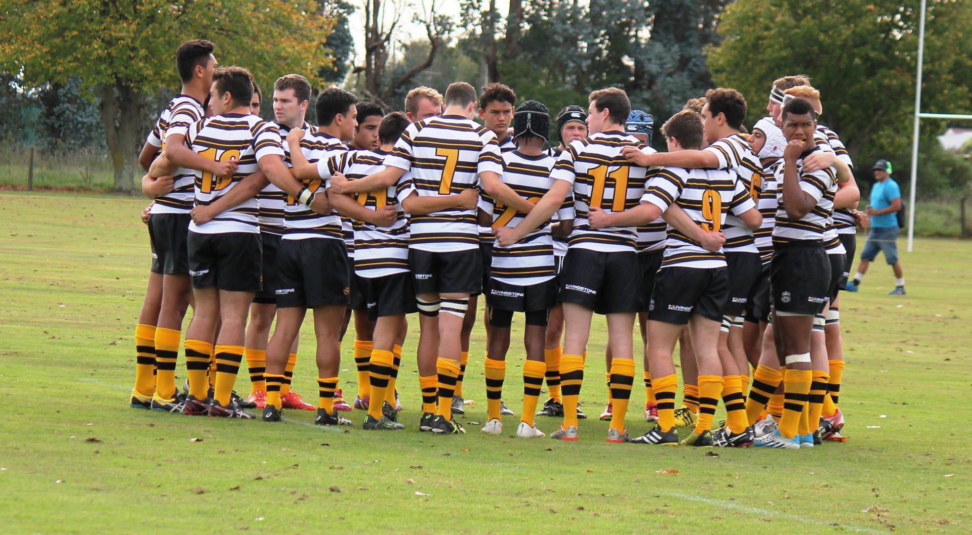 Schüleraustausch Rugby Team