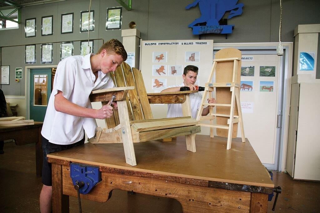 Schüleraustausch Neuseeland Woodwork