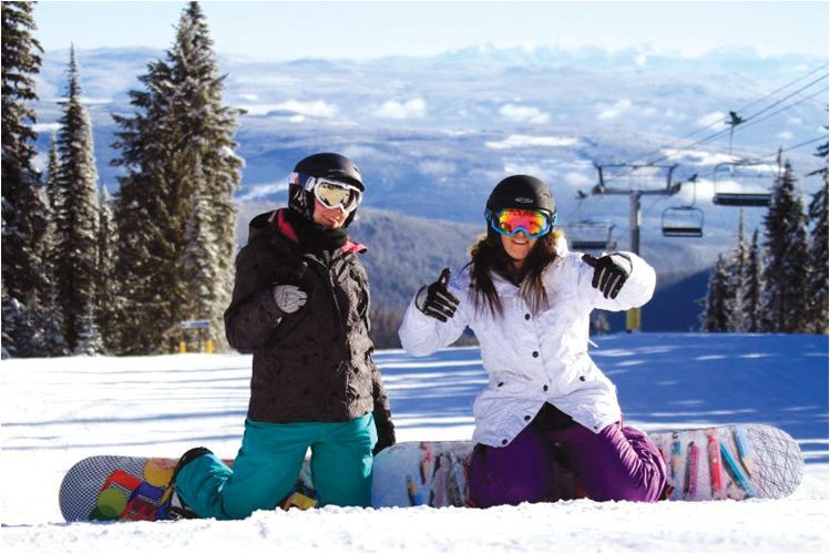 Schüleraustausch Kanada Switch You Snowboarding Girls