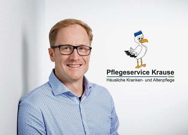 Björn Krause ist Geschäftsführer der Pflegeservice Krause GmbH, ein ambulanter Pflegedienst in Mildstedt - in der Nähe von Husum.