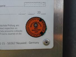 Steigschutzprüfung Windmessmast