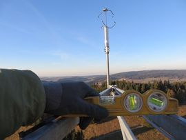 3D Ultrasonic Anenometer Windmessmast