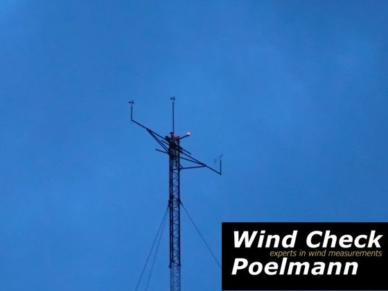 Wind measure mast quality