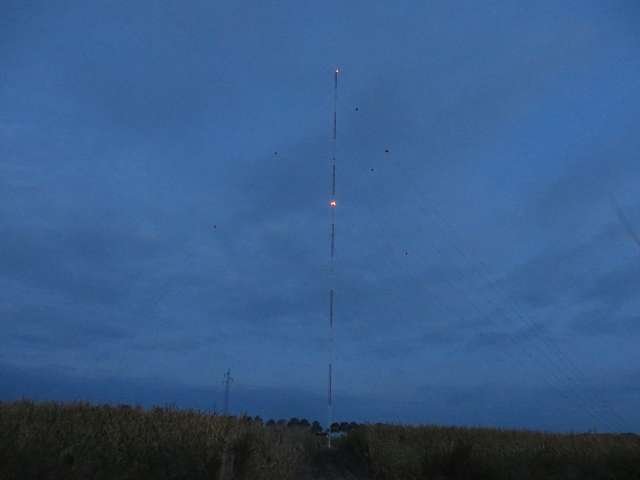 wind measuring mast for all wind and ice zones
