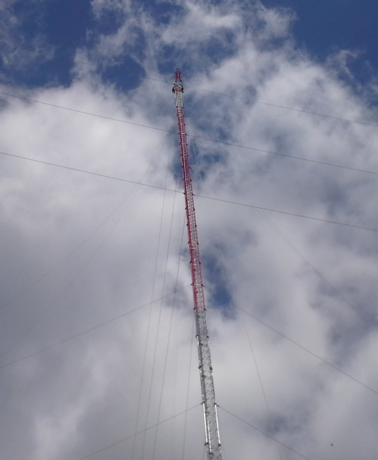 windmeasure mast Windmessmast Aufbau