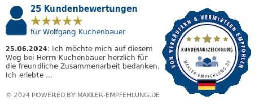 Qualitätssiegel von Makler-Empfehlung