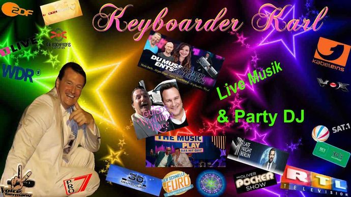 Keyboarder Karl Entertainment in NRW - Phantastischer Event Service