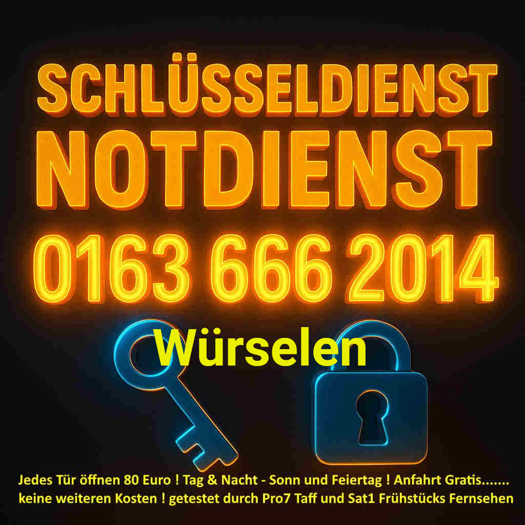 Schlüsseldienst Würselen - Monteur Karl Josef