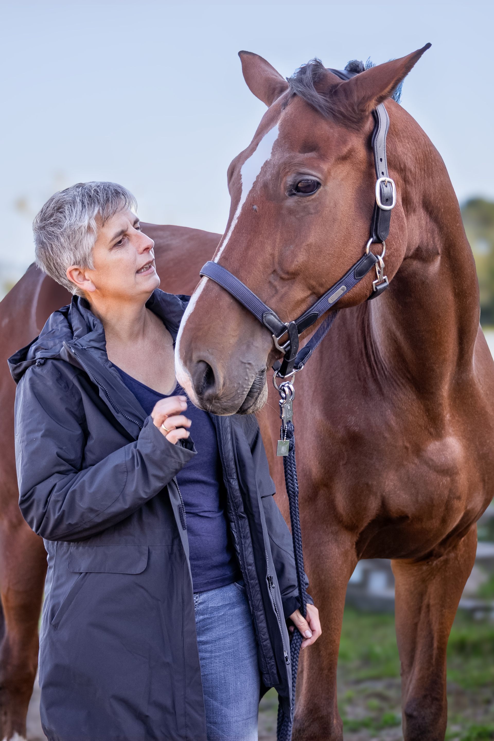 Sandra Bertl mit Co-Coach