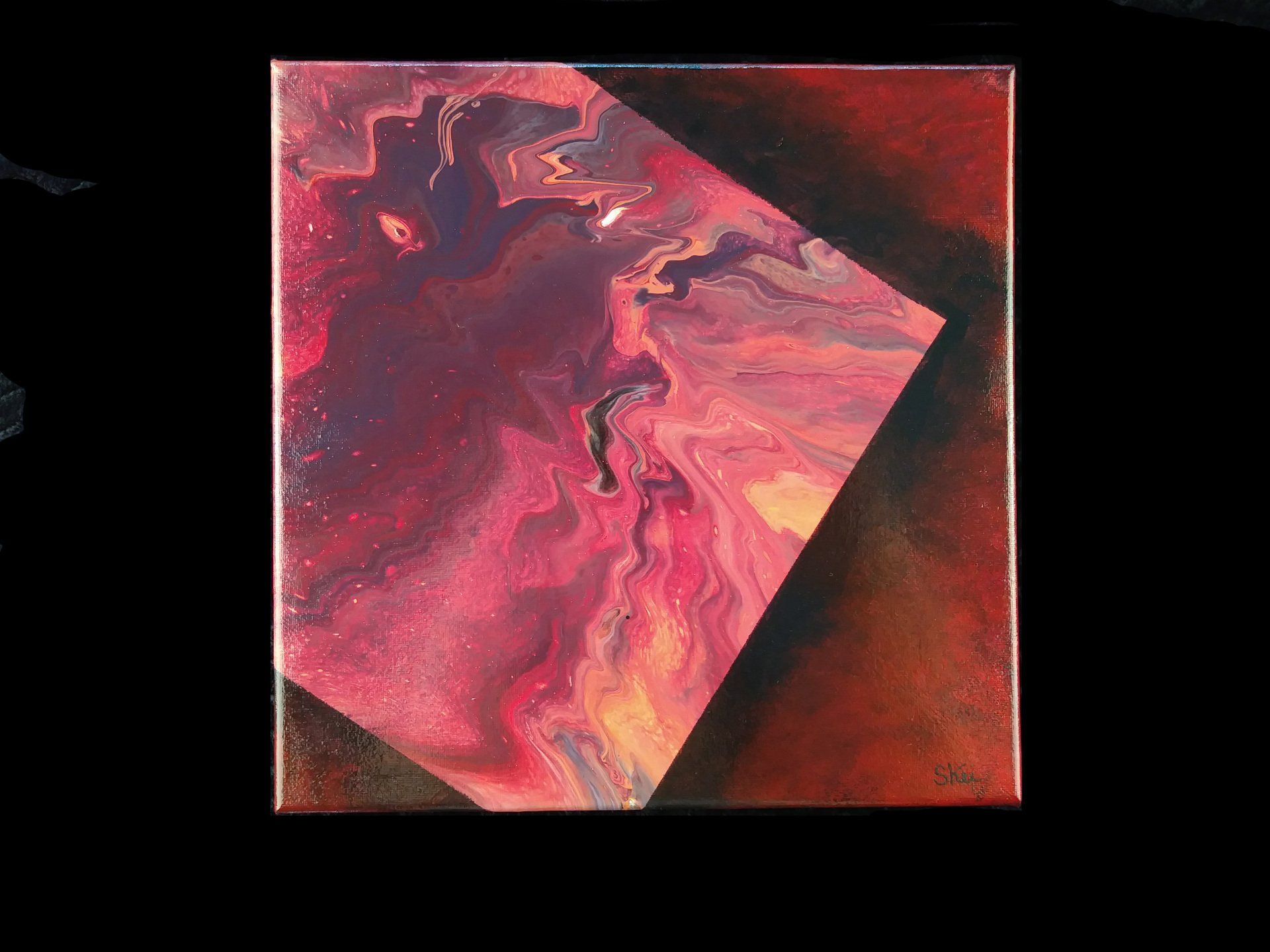 Acrylic painting by Shéi.