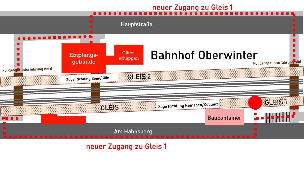 Bahn Re5 Bauarbeiten