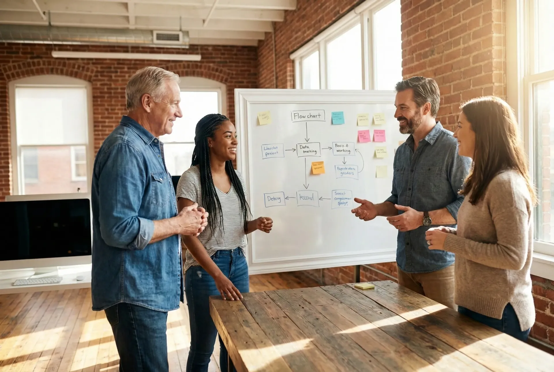 Teams oder Vereine in strukturierter Zusammenarbeit – klare Rollen, geordnete Abläufe und bessere Kommunikation.