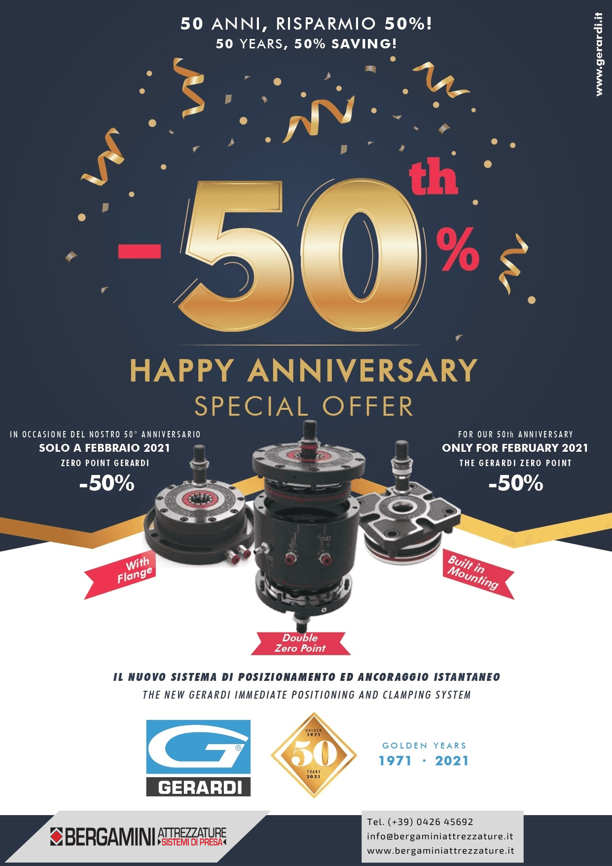 Promozione Gerardi Zero Point 2021