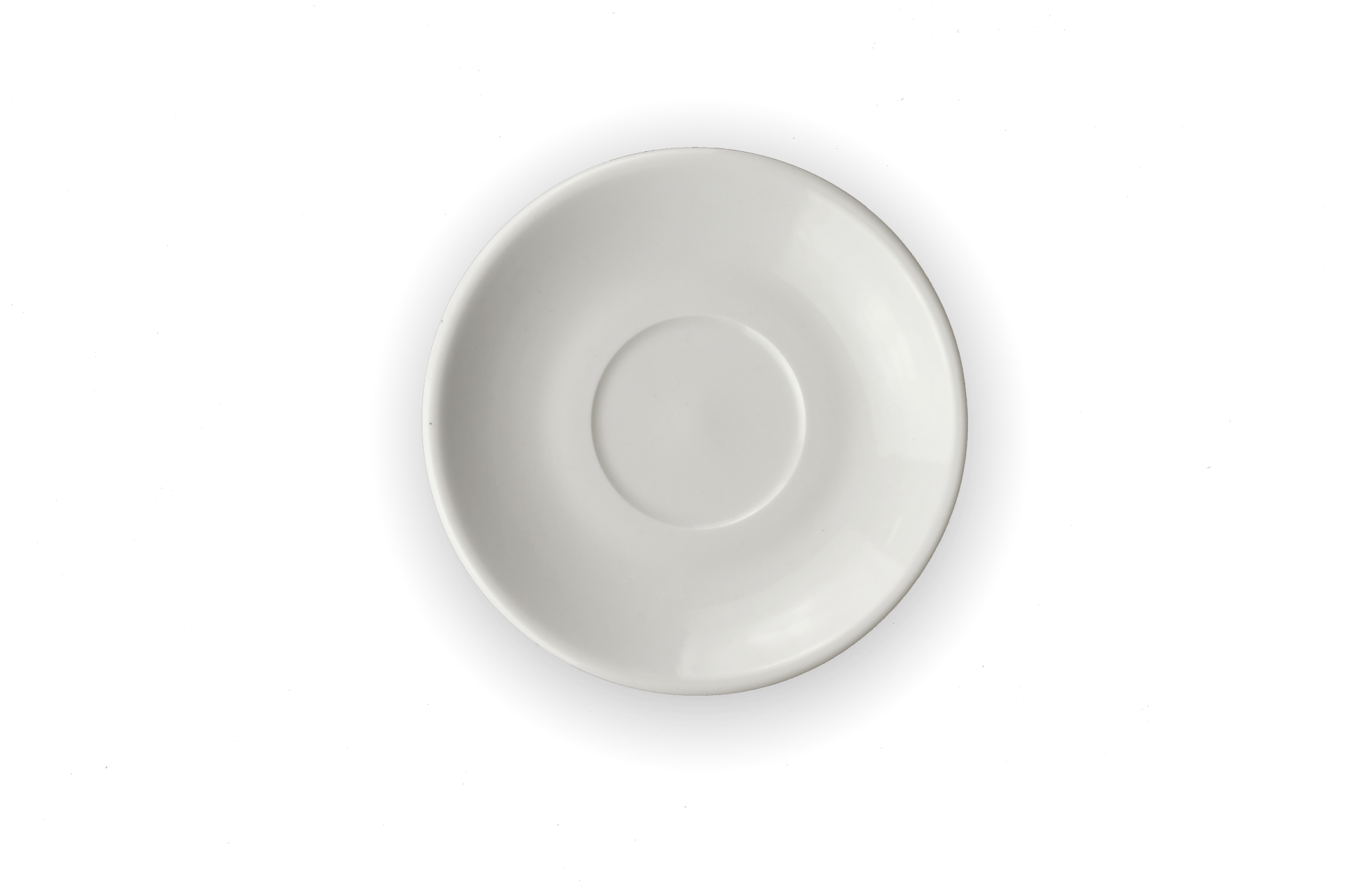 Plato para café con leche o desayuno