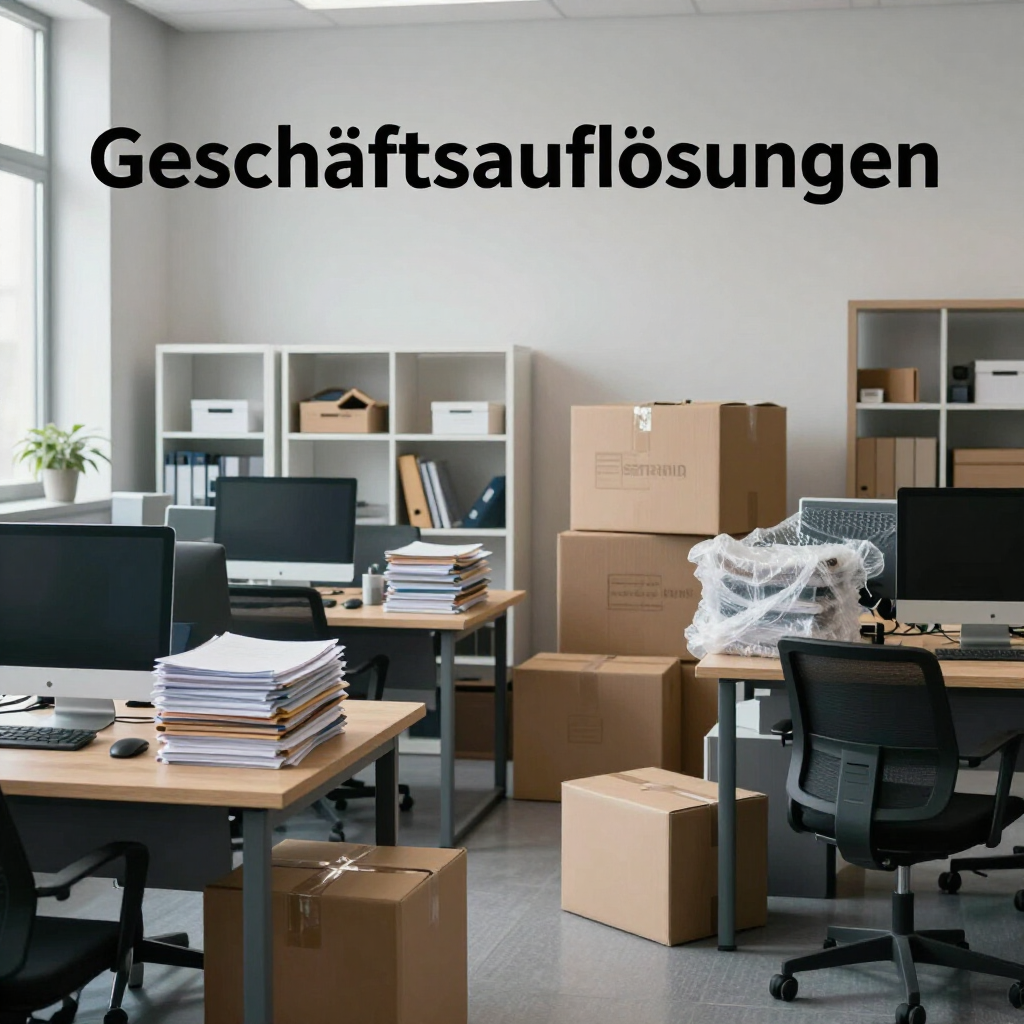 Geschäftsauflösungen