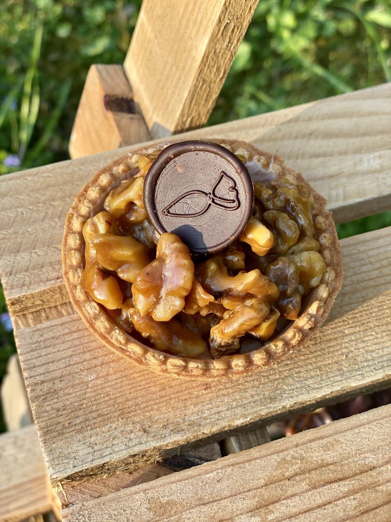 Walnuss Karamell Tartelette