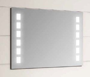 Espejo LED de ba/ño con iluminaci/ón LED Espejo LED Modernos 17 adiciones Diferentes 80x150 Boston ALASTA/® Espejo