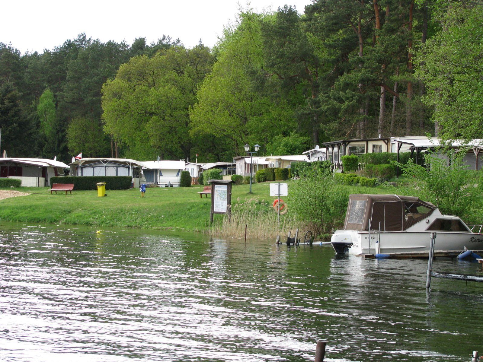 Campingplatz Flecken Zechlin am Grossen Zechliner See