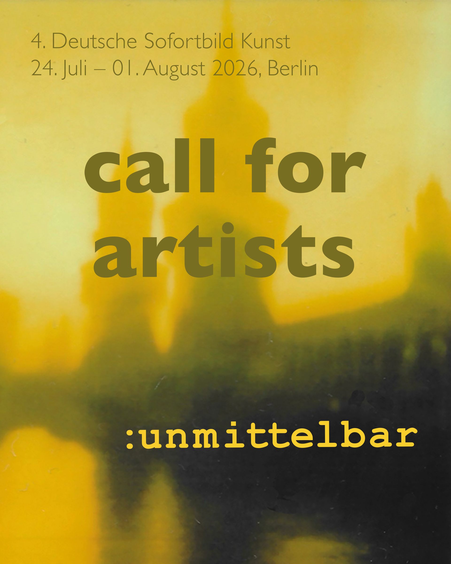 :unmittelbar - 3. Deutsche Sofortbild Kunst 