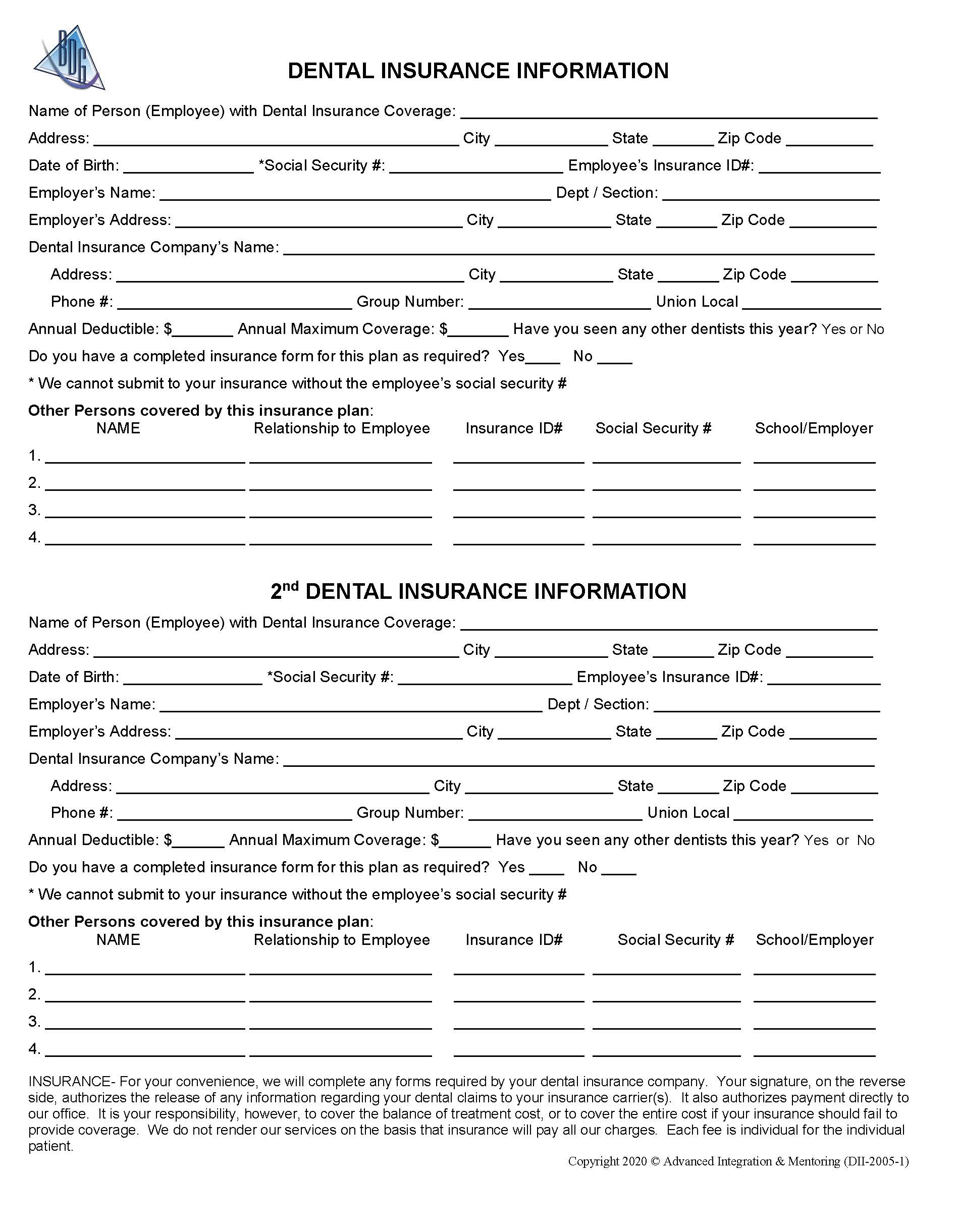 Patient Forms