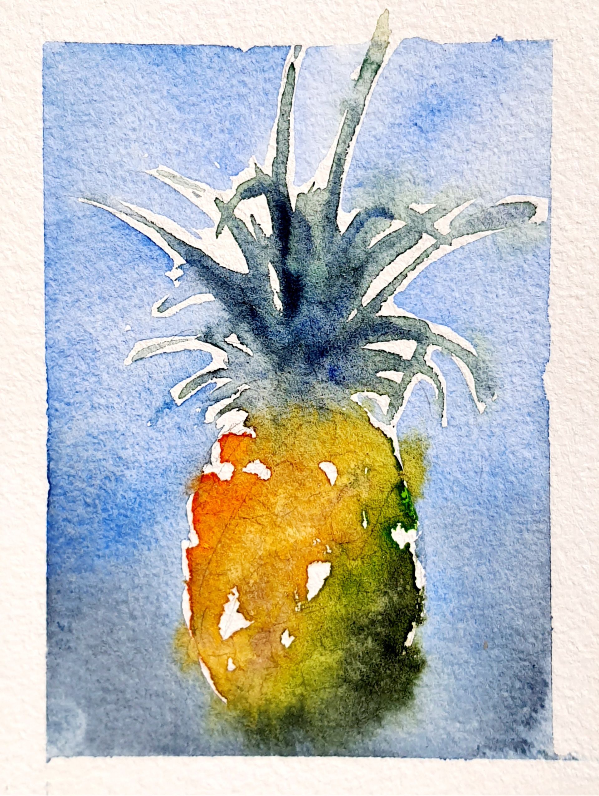 Racoon Waschbär  original Aquarell Watercolor Painting Gemälde Picture Bild handgemalt Baby kids wallart