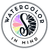 Watercolorinmind einzigartige Aquarelle originale kunstdrucke, Briefpapier, Aufkleber