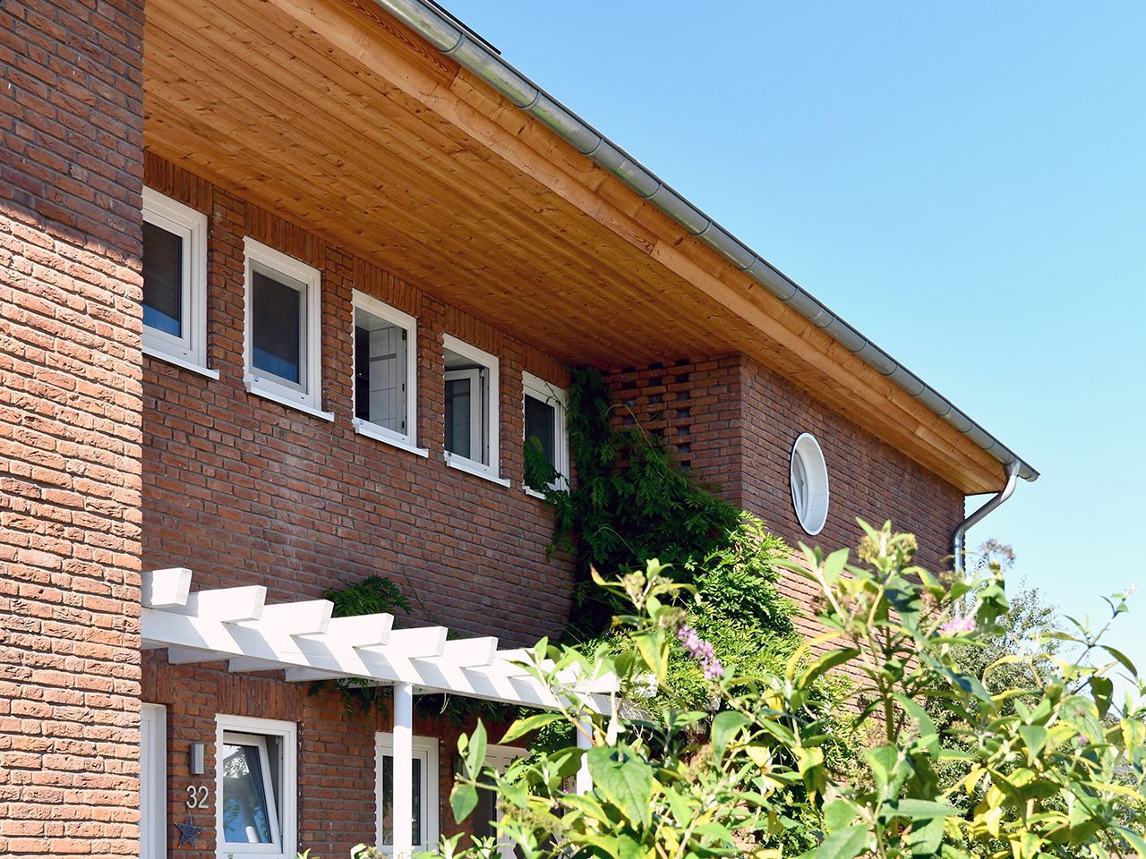 Dachabschluss aus Holz