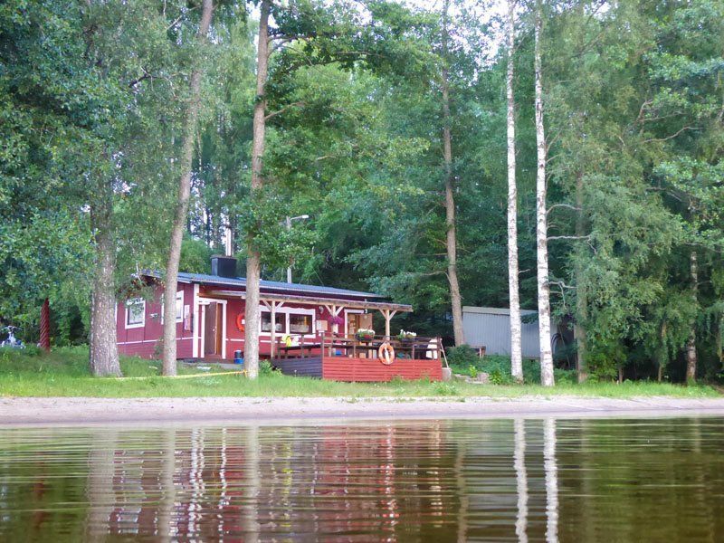 Finnische Sauna am See. Campingplatz in Finnland, Reiseblog, Weltreise, Weltreiseblog, To The World's End