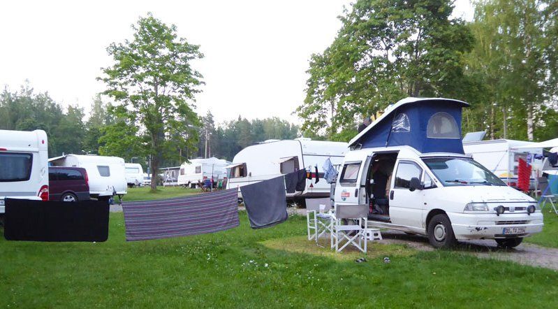 Campingplatz in Finnland, Finnische Sauna am See, Reiseblog, Weltreise, Weltreise im Camper, Fiat Scudo Sportivan, To The World's End