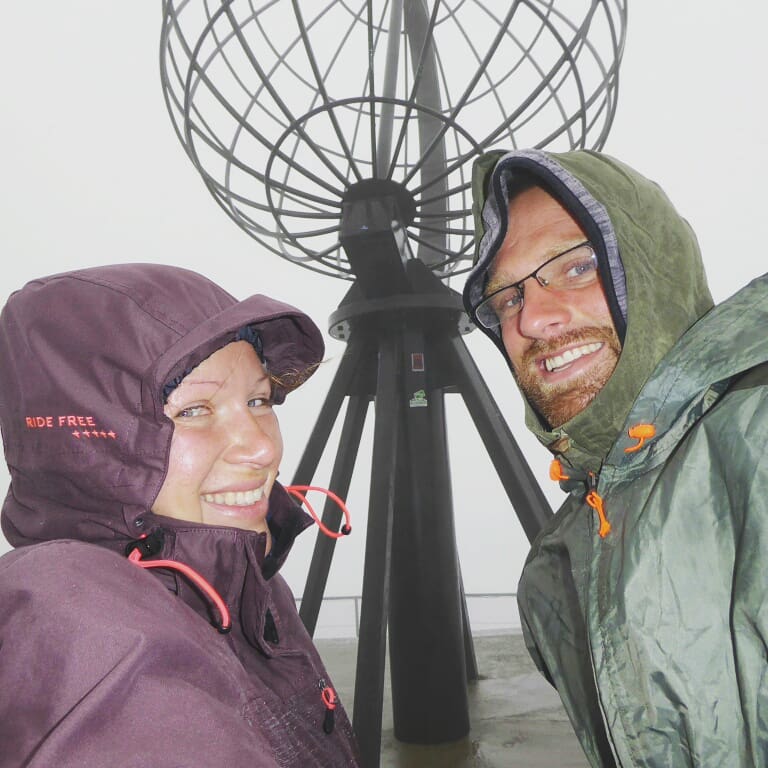 Am Nordkap in Norwegen, To The World's End, Weltreiseblog, Reiseblog, Weltreise