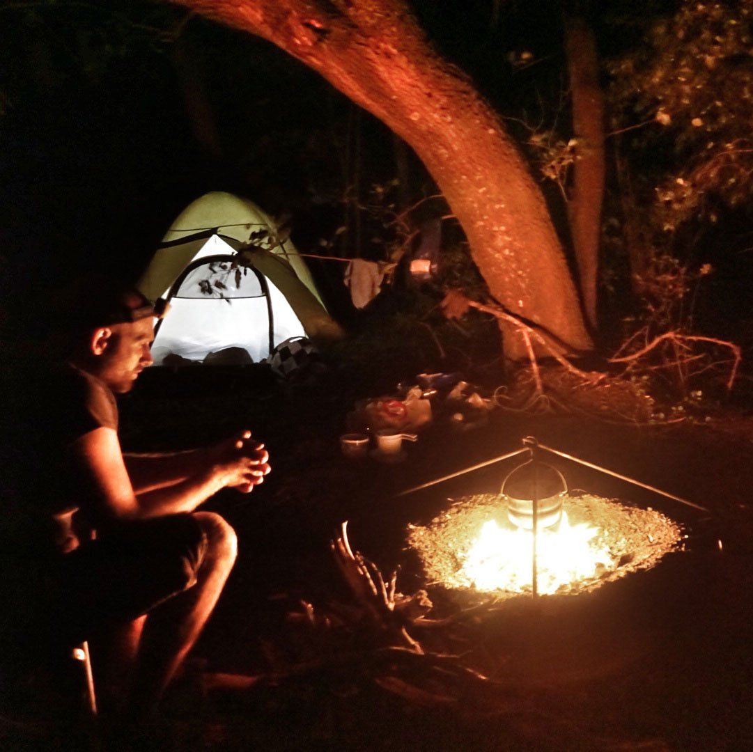 Biwak in Russland, Lagerfeuer, To The World's End, Weltreiseblog, Reiseblog, Weltreise