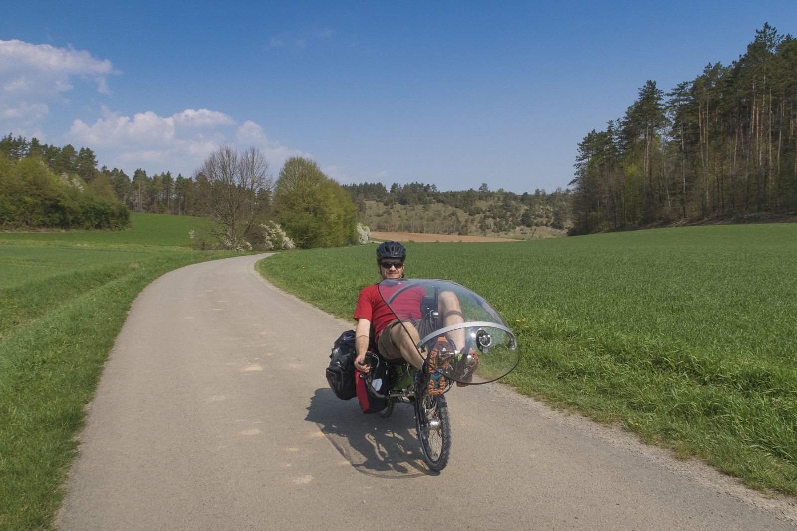 Mit dem Liegerad von München nach Skandinavien