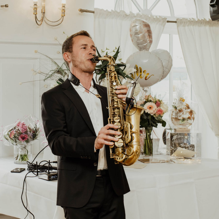 Saxophonist Hochzeit München