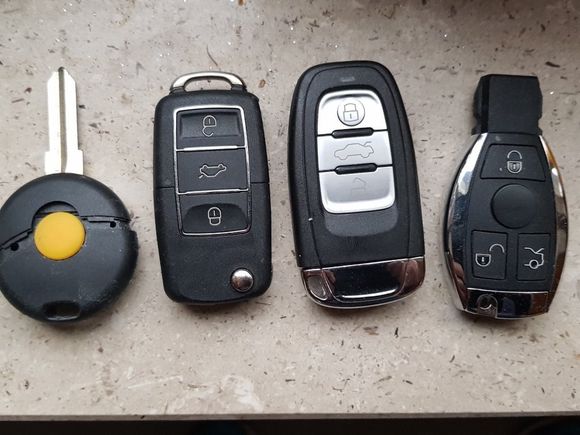 Schlüssel für Audi