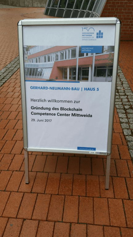 Gründung Blockchain Competence Center Mittweida