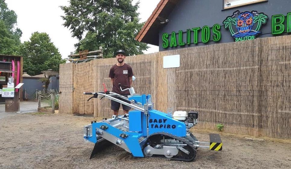 fiorentini Sandreinigungsmaschinen im Einsatz am Salitos Beach