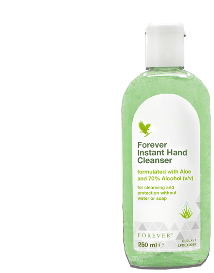 Instant hand cleanser